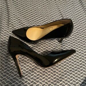 Jessica Simpson black Paton leather size 6.5